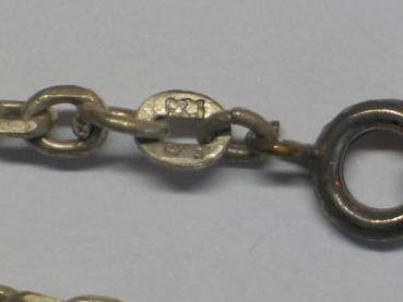 Ankerkette -matt- aus 925er Sterlingsilber, Länge 43,0 cm Gewicht: 10,4g