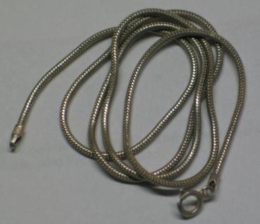 Schlangenkette aus 925er Sterlingsilber, Länge 49,0 cm Gewicht: 9,0g