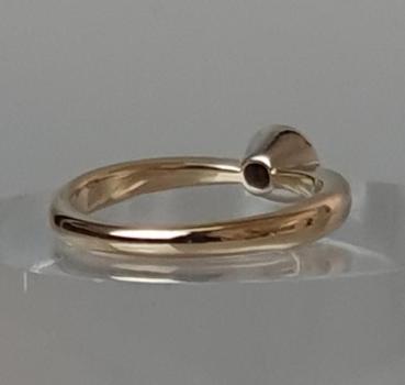 Preview: Brillantsolitär 0.20 ct., 585er Gold, Größe: 54, Gewicht: 4,1g