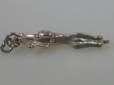 Schlüsselanhänger "Jaguar" aus 925er Sterlingsilber