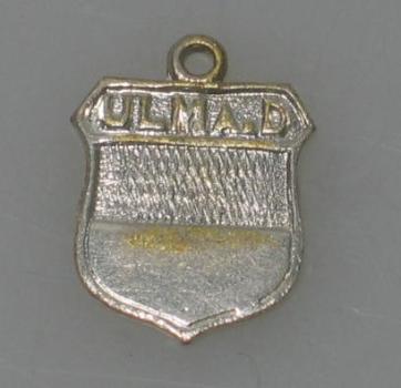Anhänger Stadtwappen "Ulm a. D." aus 800er Silber Gewicht: 0,6g