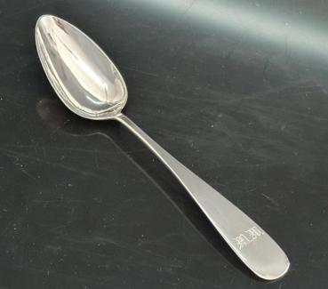 Antiksilber: Esslöffel 12 Lot Silber von 1876 Bleyer Gewicht: 29,8g