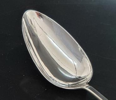 Preview: Antiksilber: Esslöffel 12 Lot Silber von 1876 Bleyer Gewicht: 29,8g