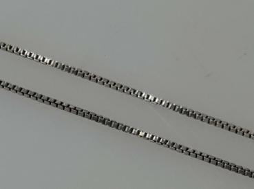 Venezianerhalskette aus 835er Silber, Länge 42,0 cm, Gewicht: 3,0g