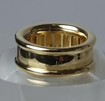 Wempe Citrin Schmucksteinring mit 2,2 ct. aus 750er Gold, Größe 55, Gewicht: 13,6g