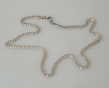 Panzerhalskette aus 925er Sterlingsilber, Länge 50 cm, Gewicht: 12,0g