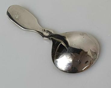 Vintage: Kurzer Probierlöffel Abschmecklöffel aus Edelstahl