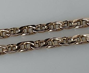 Doppelanker Halskette aus 333er Gold, Länge 42,5 cm, Gewicht: 8,5g