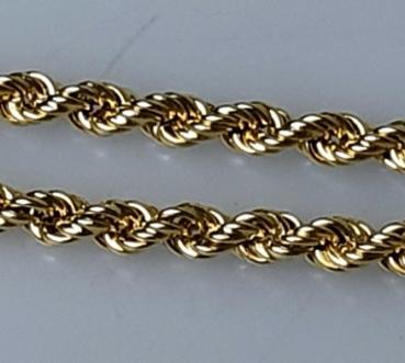 Preview: Kordelhalskette aus 585er Gold, Länge 50,0 cm Gewicht: 12,4g