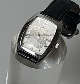 Jacques LeMans Damen Armbanduhr Classic Line mit Lederband, Modell 1-1018