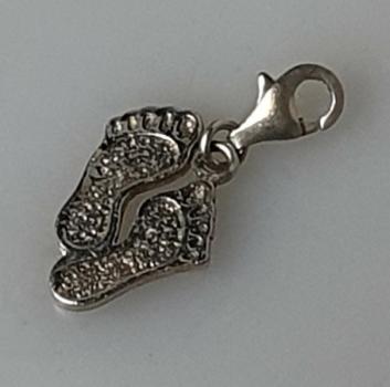 Thomas Sabo Charm Armbandanhänger "Füsse" aus 925er Sterlingsilber