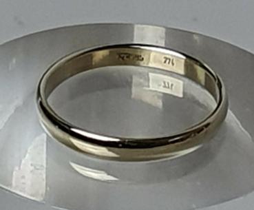 Bandring aus 585er Gold, Größe: 62, Gewicht: 2,2g