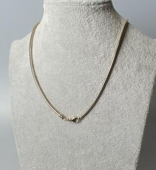 Preview: Schlangenhalskette aus 333er Gold, Länge 42,5 cm, Gewicht: 11,3g