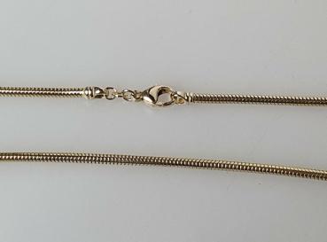 Preview: Schlangenhalskette aus 333er Gold, Länge 42,5 cm, Gewicht: 11,3g