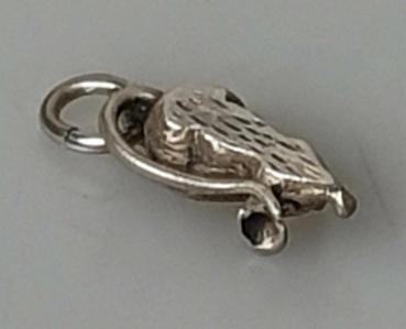 Kettenanhänger "Maus", 835er Silber