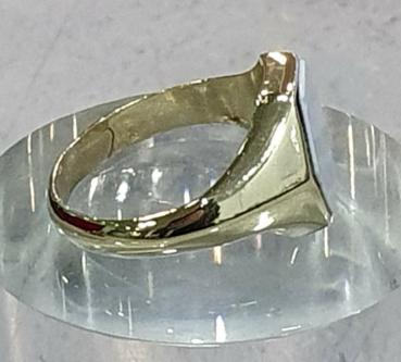 Preview: Ring mit hellblauem Lagenstein, 585er Gold, Größe: 63, Gewicht: 4,0g