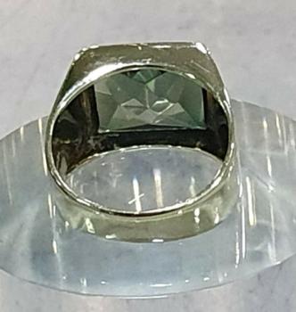 Preview: Peridot Schmucksteinring aus 333er Gold, Größe: 57, Gewicht: 6,0g