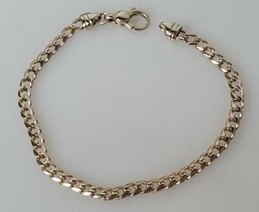 Preview: Panzerkettenarmband aus 585er Gold, Länge 21,0 cm Gewicht: 11,0g