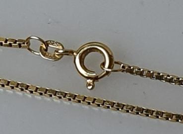 Venezianerhalskette von FBM aus 585er Gelbgold, Länge 40,0 cm, Gewicht: 3,8g