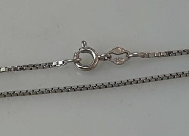 Venezianerkette aus 925er Sterlingsilber, Länge 50,0 cm Gewicht: 3,9g