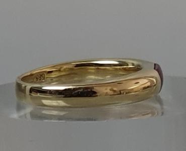 Rubinring aus 585er Gold, Größe 56, Gewicht 6,6g