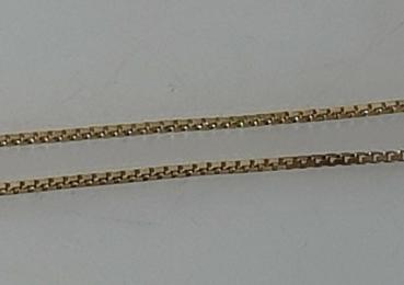 Venezianerhalskette aus 585er Gold, Länge: 41,0 cm, Gewicht: 2,7g