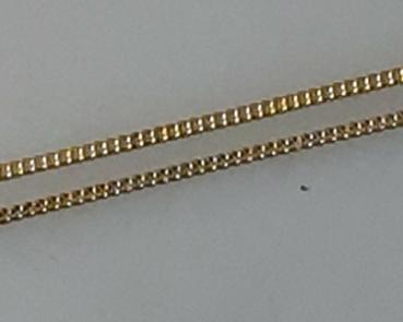 Panzerhalskette aus 333er Gold, Länge 61,0 cm, Gewicht: 4,2g