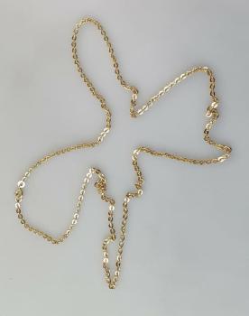 Preview: Ankerhalskette aus 333er Gold, Länge 70,5 cm, Gewicht: 8,4g