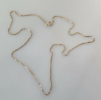 Venezianerhalskette aus 333er Gold, Länge 56,5 cm, Gewicht: 5,0g