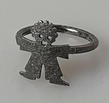 Children of the World Ring aus 925er Sterlingsilber, Größe 52, Gewicht: 3,0g