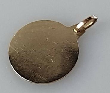 Sternzeichenanhänger Löwe aus 333er Gold, Gewicht: 1,3g