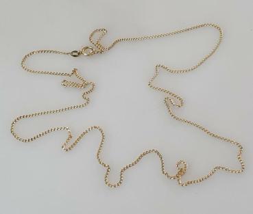 Panzerkette aus 333er Gold, Länge 61,5 cm, Gewicht: 2,2g
