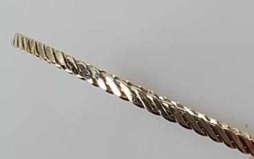 Armreif mit Kettenmuster, 333er Gelbgold, Gewicht: 7,2g