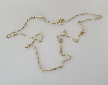 Preview: Figaropanzerhalskette aus 585er Gold, Länge 70,0 cm, Gewicht: 6,5g