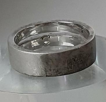 Preview: Zirkonia Schmucksteinring aus 925er Sterlingsilber, Größe 59, Gewicht: 7,6g