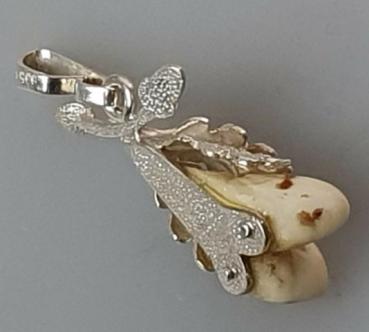 Kettenanhänger Grandel, 835er Silber, Gewicht: 3,2g