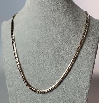 Preview: Gliederhalskette aus 333er Gelbgold, Länge 45,0 cm Gewicht: 12,3g