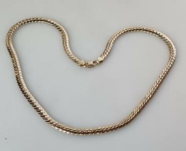 Preview: Gliederhalskette aus 333er Gelbgold, Länge 45,0 cm Gewicht: 12,3g
