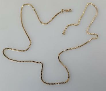FBM Venezianerhalskette aus 333er Gold, Länge 56,5 cm, Gewicht: 6,6g