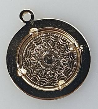 Preview: John F. Kennedy Anhänger, 585er Gold, Gewicht: 3,3g
