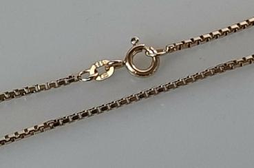 Venezianerhalskette aus 585er Gold, Länge 46,0 cm, Gewicht: 5,6g