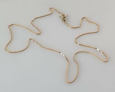 Preview: Venezianerhalskette aus 585er Gold, Länge 46,0 cm, Gewicht: 1,6g
