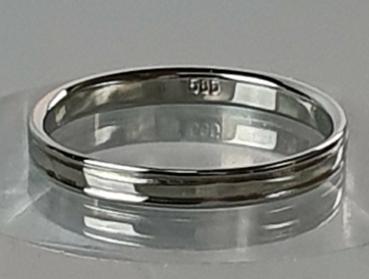 Bandring aus 585er Weißgold, Größe: 65, Gewicht: 2,9g