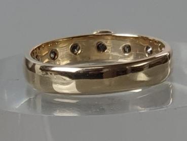 Preview: Diamantring mit 0.40 ct. aus 585er Gold, Größe 55, Gewicht: 3,1g