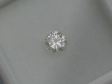 Preview: Diamant im Brillantschliff. 0.36 ct / P1 Farbe: H, Schliff: F/ G/ VG incl. DPL Report Idar-Oberstein
