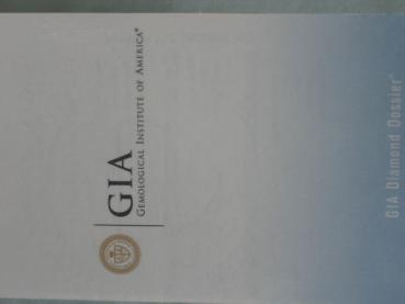 Preview: Diamant im Brillantschliff "G" 0.58 ct / VVS2 mit GIA Report, Laser Inscription Registry