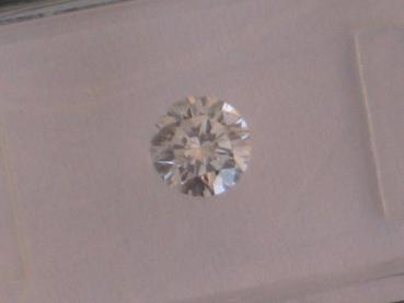 Preview: Diamant im Brillantschliff "F" 0.54 ct / VS1/ VG/ VG/ G/ N mit IGI Report