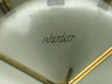 Taschenuhr / Frackuhr "Rhodos", Handaufzug, 585er Gold, Pforzheim, Gewicht: 31,0g