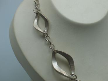 Ankerketten Collier Made in Italy aus 925er Sterlingsilber, Länge 61,2 cm Gewicht: 28,3 Gramm