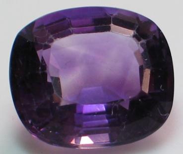 Amethyst im Smaragdschliff, Gewicht: 7.2 ct.